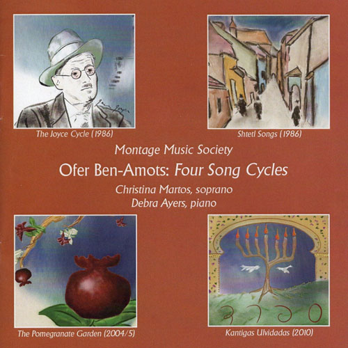 Ofer Ben-Amots: Four Song Cycles cover