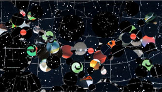Detail of artwork by Bebe Krimmer